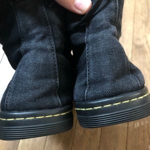 Dr. Martens cloth high tops